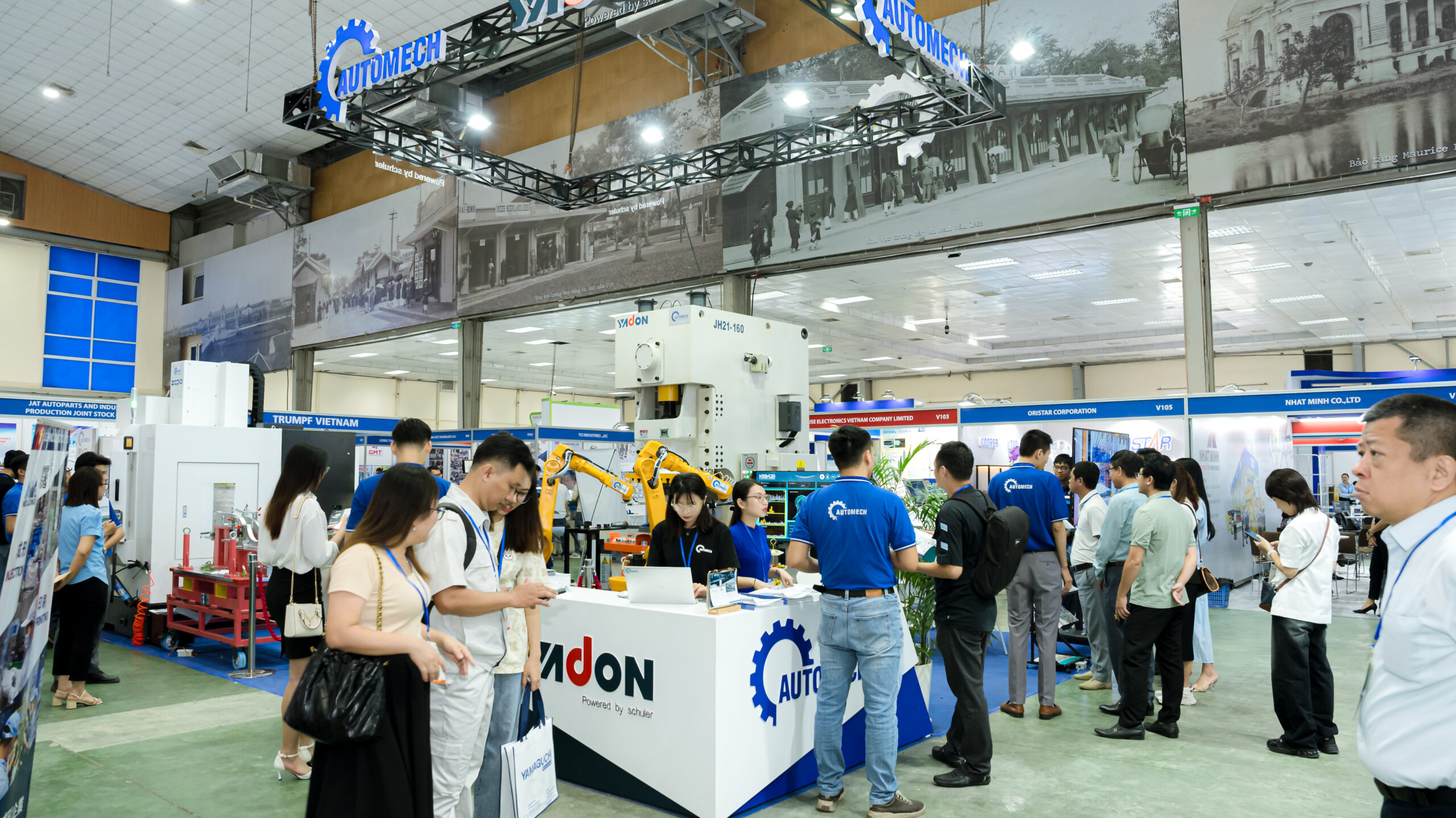 Máy dập Yadon JH21-80 tại triễn lãm FBC ASEAN 2025 Máy dập Yadon JH21-80 tại triễn lãm FBC ASEAN 2025