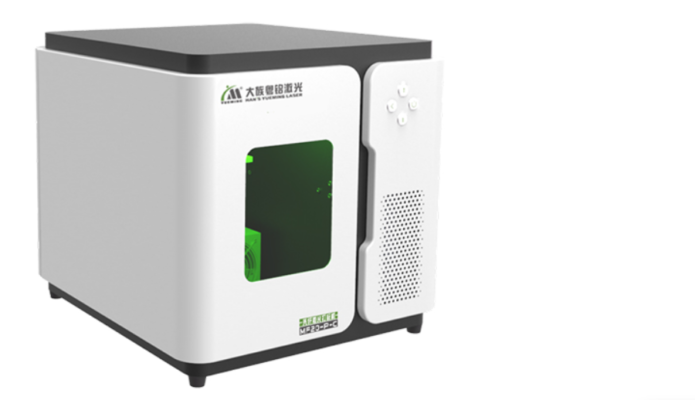 Máy khắc laser fiber để bàn, hệ thống khắc laser MF20-P-C