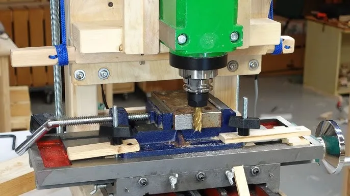 Máy phay DIY gia công các chi tiết đơn giản Máy phay DIY gia công các chi tiết đơn giản