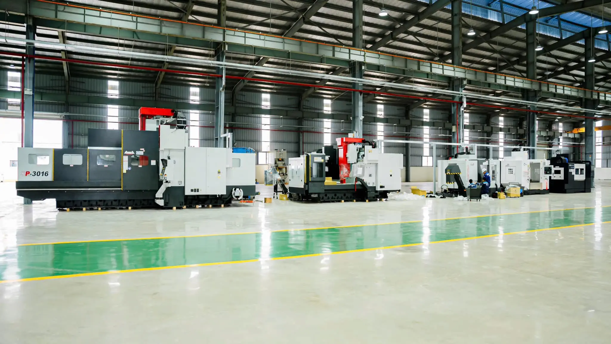 Hệ thống kho máy phay CNC hiện đại tại Automech Hệ thống kho máy phay CNC hiện đại tại Automech