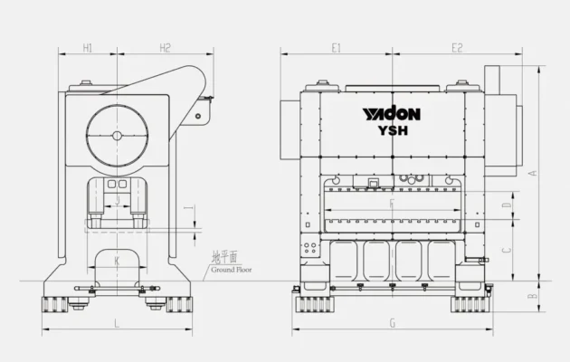 Hệ thống dập hạng nặng YSH-NC được ứng dụng trong nhiều ngành sản xuất Hệ thống dập hạng nặng YSH-NC được ứng dụng trong nhiều ngành sản xuất