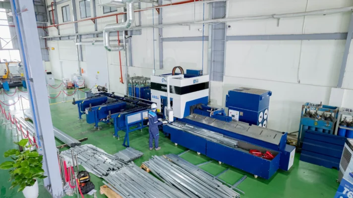 Automech cung cấp máy cắt ống Hans Laser dòng TD chất lượng ổn định Automech 供应性能稳定可靠的大族激光 TD 系列激光切管机。