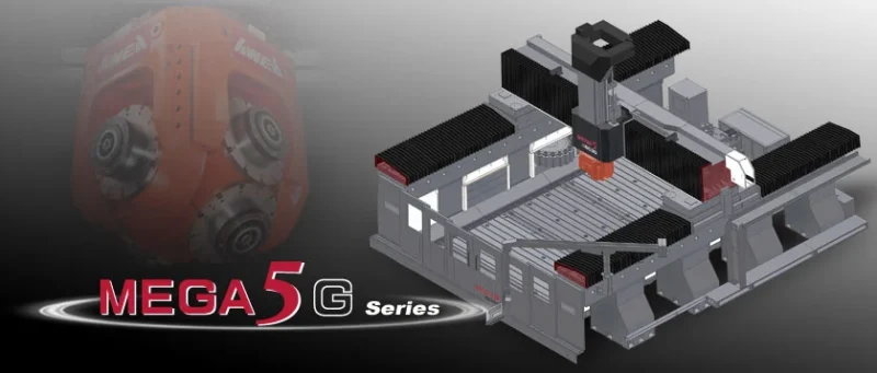 Máy phay cổng 5 trục AWEA Mega5G Series