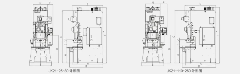 Máy dập trục khuỷu đơn JK21 Series được sử dụng để dập các chi tiết kim loại nhỏ có độ chính xác cao Máy dập trục khuỷu đơn JK21 Series được sử dụng để dập các chi tiết kim loại nhỏ có độ chính xác cao