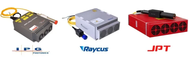 Hình ảnh minh họa so sánh nguồn IPG, RAYCUS VÀ JPT Hình ảnh minh họa so sánh nguồn IPG, RAYCUS VÀ JPT