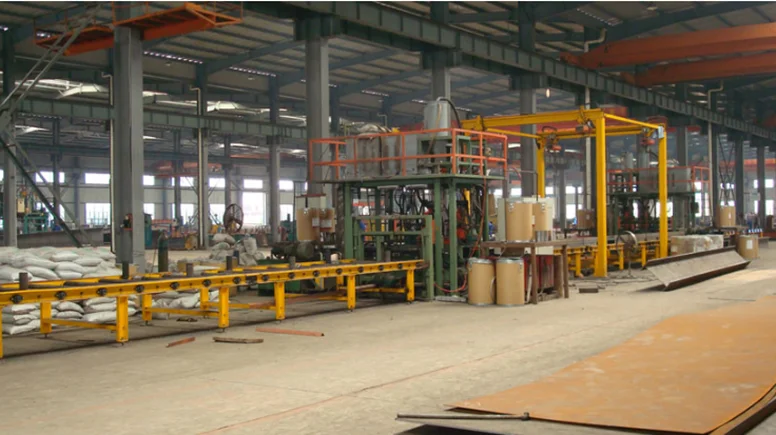 Một dây chuyền hàn ngang của Jinggong tại Việt Nam