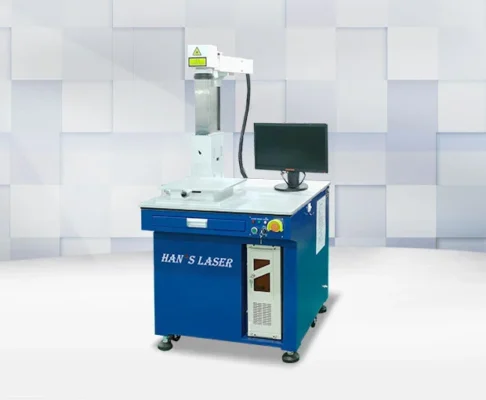Máy khắc laser fiber để bàn 30W độ rộng lên đến 0.01mm