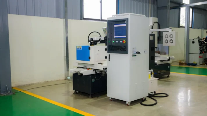 Máy cắt dây hiện đại được trang bị nhiều công nghệ tiên tiến, mang lại hiệu suất và độ chính xác vượt trội