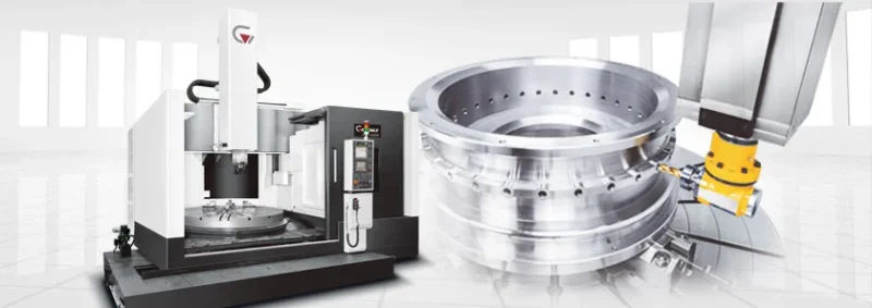 Máy tiện CNC dòng GVF của Goodway chuyên dụng cho gia công chính xác sản phẩm đường kính lớn