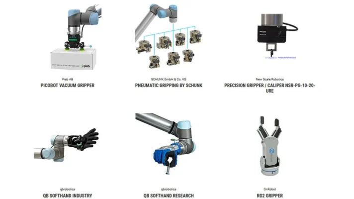 Cấu tạo của robot công nghiệp - end-effector kẹp gắp đầu hàn Cấu tạo của robot công nghiệp - end-effector kẹp gắp đầu hàn