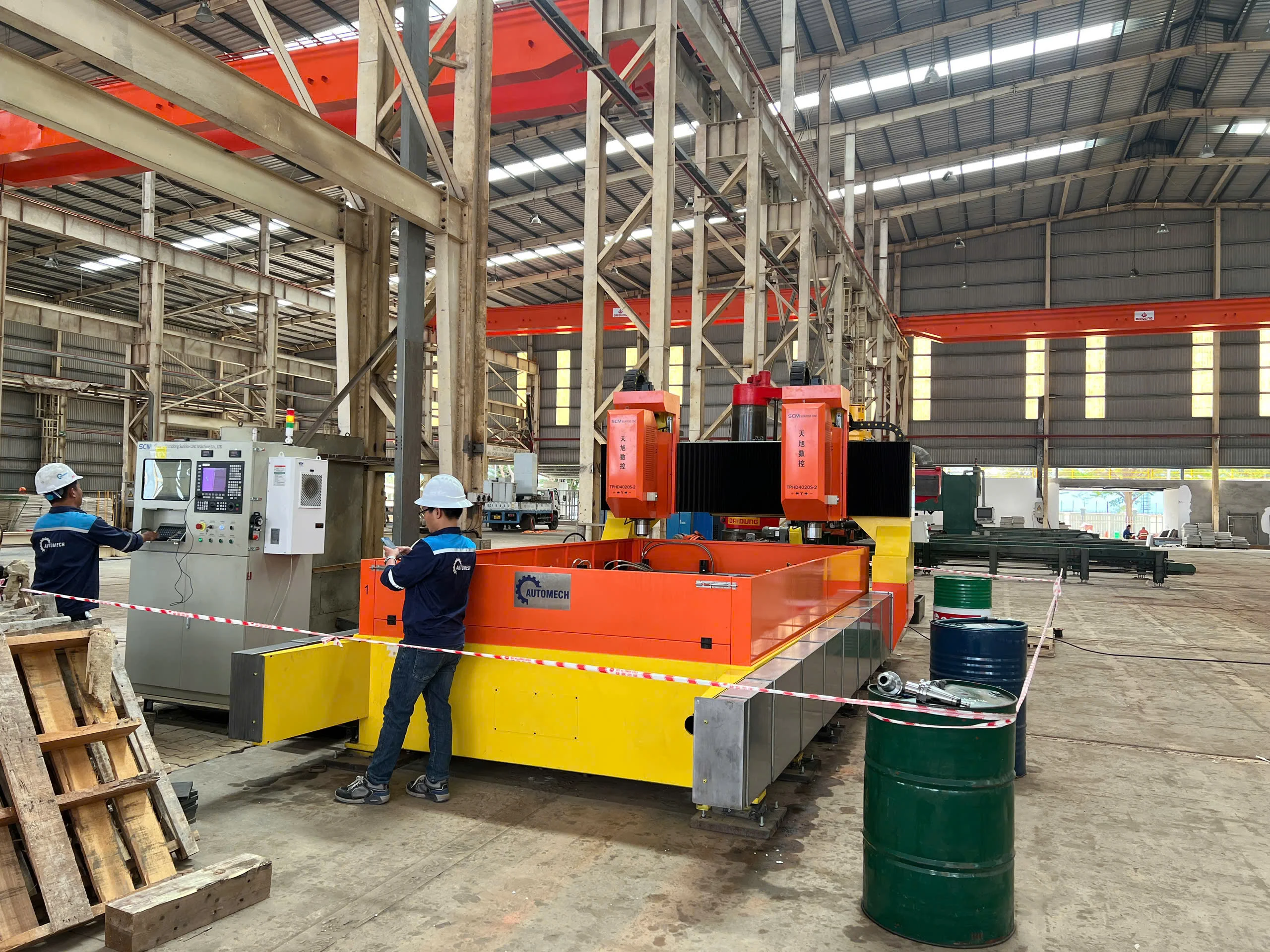 Automech đã tham gia các dự án cung cấp thiết bị gia công kết cấu thép lớn trên toàn quốc Automech đã tham gia các dự án cung cấp thiết bị gia công kết cấu thép lớn trên toàn quốc