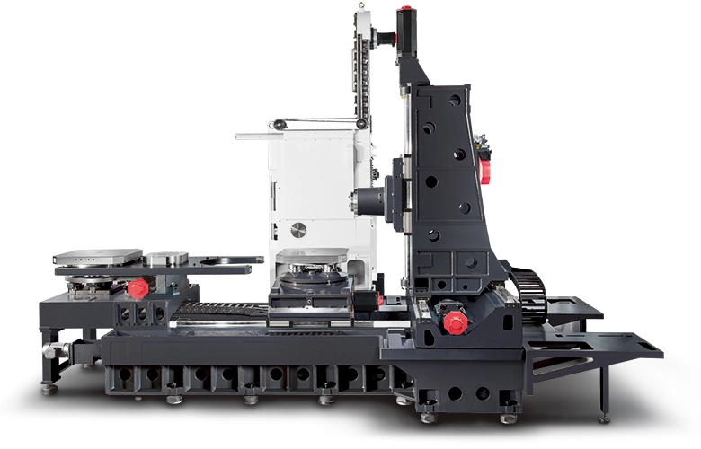 Cấu trúc khung vững chắc của máy phay ngang CNC AH630 AWEA Cấu trúc khung vững chắc của máy phay ngang CNC AH630 AWEA