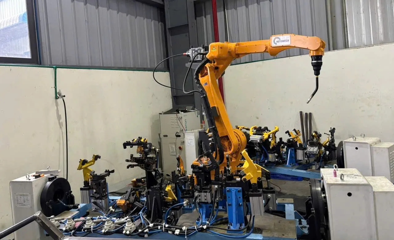 Robot hàn Estun ứng dụng hàn sản phẩm thực thế - Được cung cấp bởi Automech Robot hàn Estun ứng dụng hàn sản phẩm thực thế - Được cung cấp bởi Automech