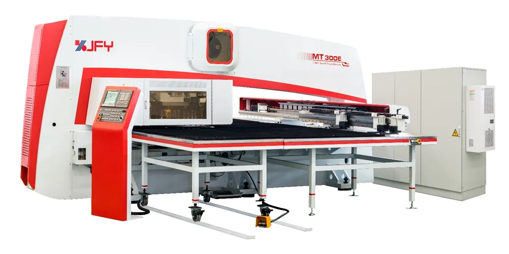 Máy đột JFY MT300E dòng phổ thông năng xuất hiệu quả Máy đột JFY MT300E dòng phổ thông năng xuất hiệu quả