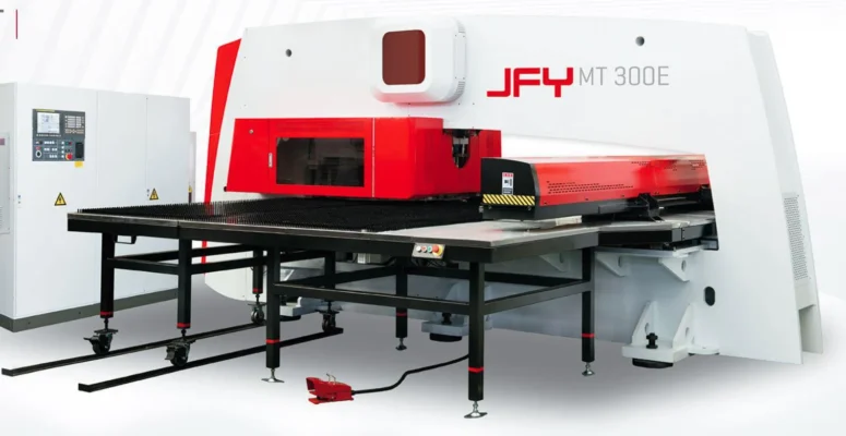 Trạm máy đột CNC JFY do Automech làm đại diện chính hãng tại thị trường Việt Nam