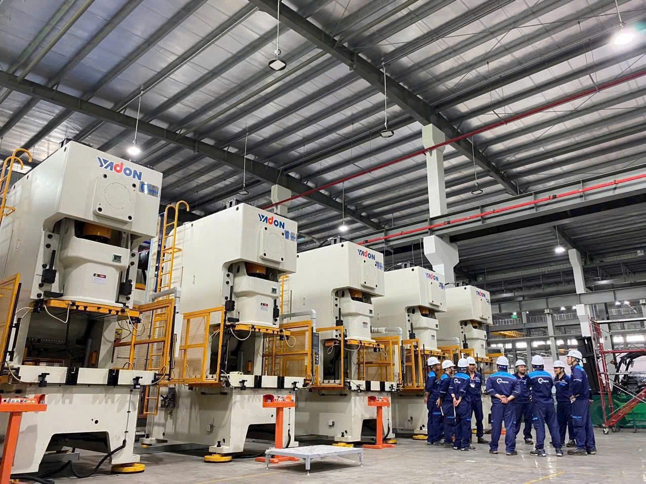 Hình ảnh máy móc thiết bị Yadon được Automech bàn giao tại nhà máy của khách hàng Hình ảnh máy móc thiết bị Yadon được Automech bàn giao tại nhà máy của khách hàng