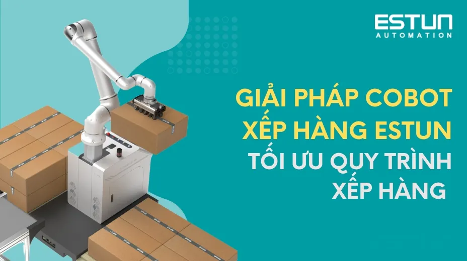 Cobot Estun CO-RAY 200 tích hợp cảm biến thông minh, tối ưu hiệu quả tự động hóa sản xuất 斯顿 CO‑RAY 200 协作机器人集成智能传感器,提升生产自动化效率。