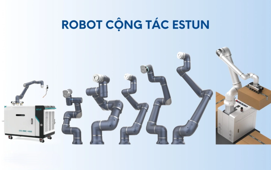 Cobot Estun S5-90 ECO – Tiết kiệm điện năng và tối ưu hóa chi phí đầu tư dài hạn Cobot Estun S5-90 ECO – Tiết kiệm điện năng và tối ưu hóa chi phí đầu tư dài hạn