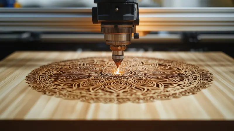 Máy CNC laser cắt gỗ - giải pháp tối ưu cho ngành công nghiệp gỗ
