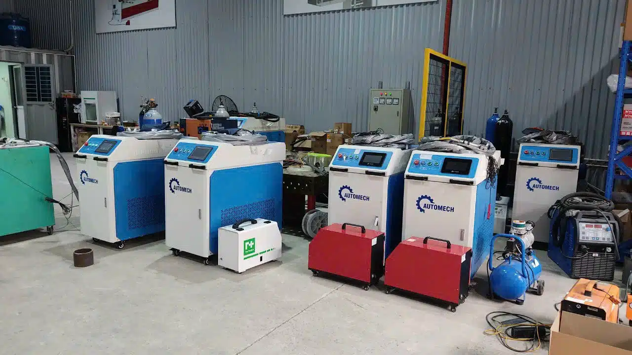 Tham khảo máy hàn laser 1000w Automech với khả năng vận hành ổn định trong môi trường công nghiệp.
