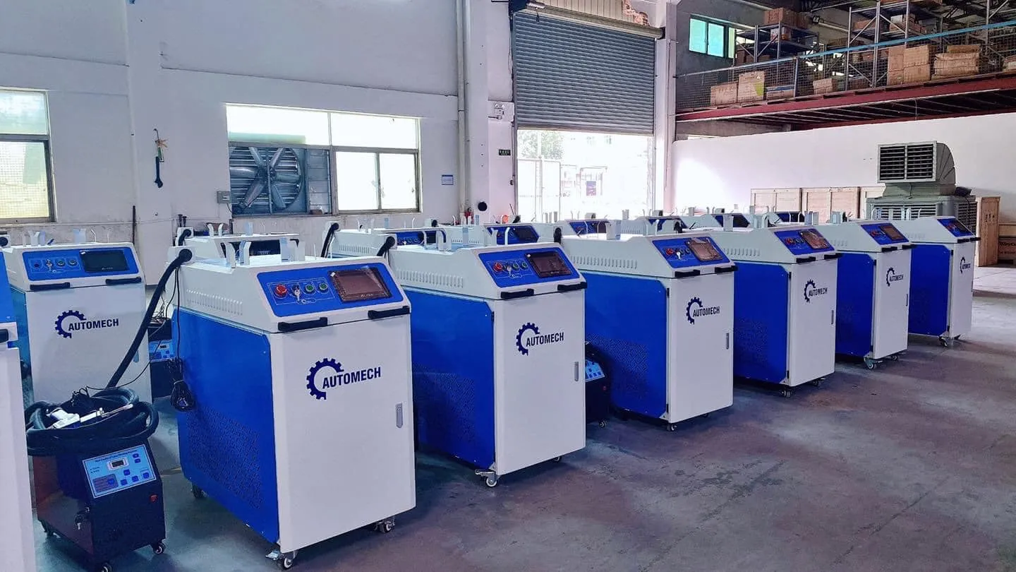 Máy hàn laser Automech luôn sẵn kho để phục vụ khách hàng Máy hàn laser Automech luôn sẵn kho để phục vụ khách hàng