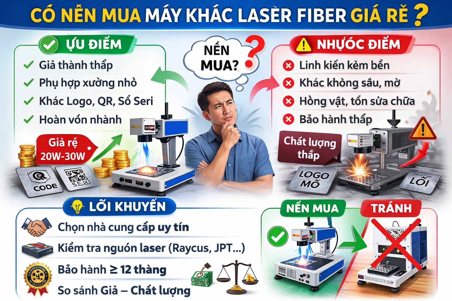 Phân tích ưu nhược điểm của máy khắc laser để bạn có lựa chọn phù hợp trước khi mua