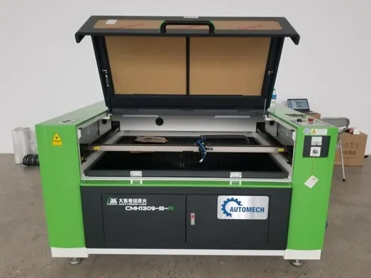 Máy khắc laser fiber CO2 thương hiệu Han's Yueming cung cấp bởi Automech