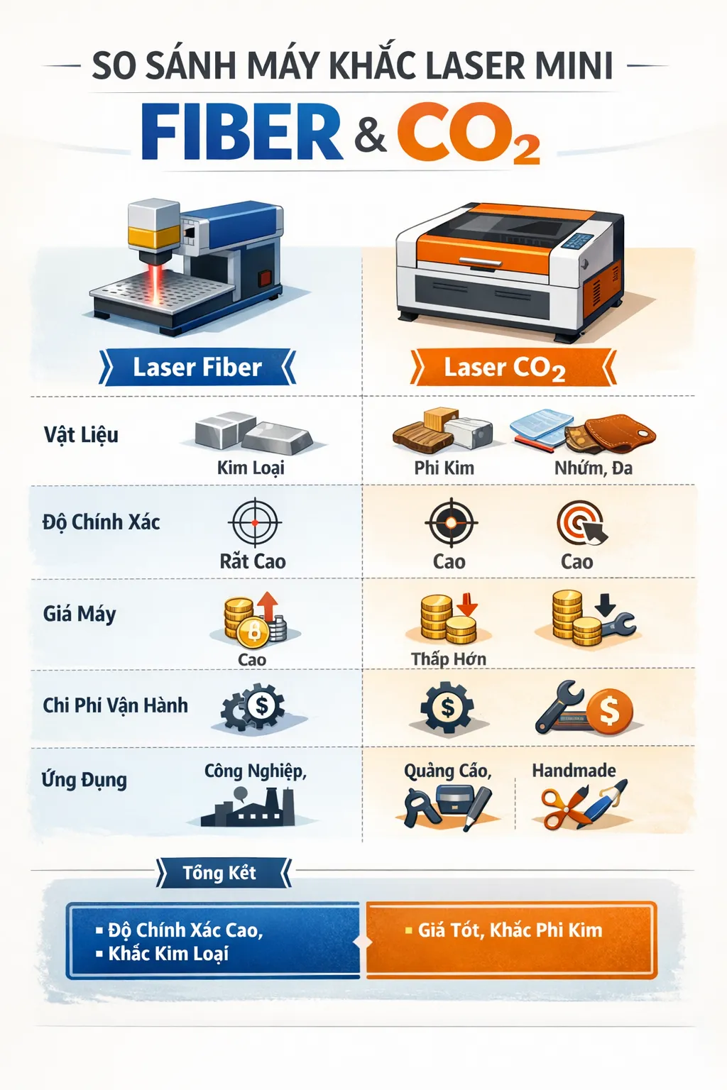 Hình ảnh máy khắc CO2 chuyên dùng khắc trên da, gỗ, bề mặt phi kim khác