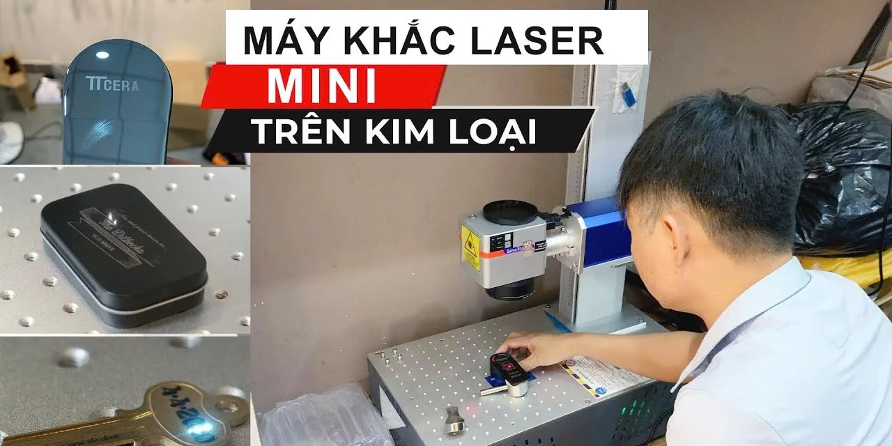 Hình ảnh kỹ thuật set up, bàn giao lắp đặt máy khắc laser mini cho khách hàng Hình ảnh kỹ thuật set up, bàn giao lắp đặt máy khắc laser mini cho khách hàng