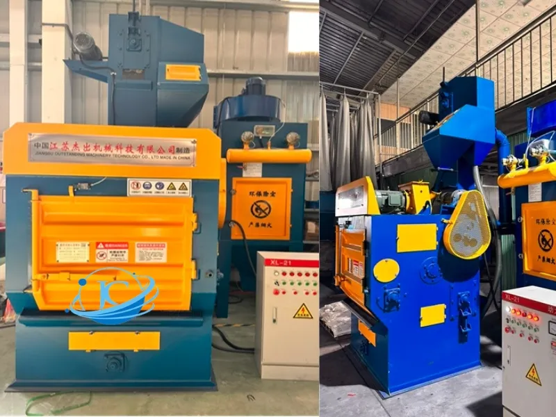 Nhờ khả năng vận hành tự động, máy phun bi thùng đảo giúp giảm đáng kể chi phí nhân công trong sản xuất Nhờ khả năng vận hành tự động, máy phun bi thùng đảo giúp giảm đáng kể chi phí nhân công trong sản xuất