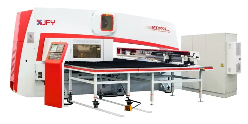 Máy đột lỗ thủy lực của JFY model MT 300E