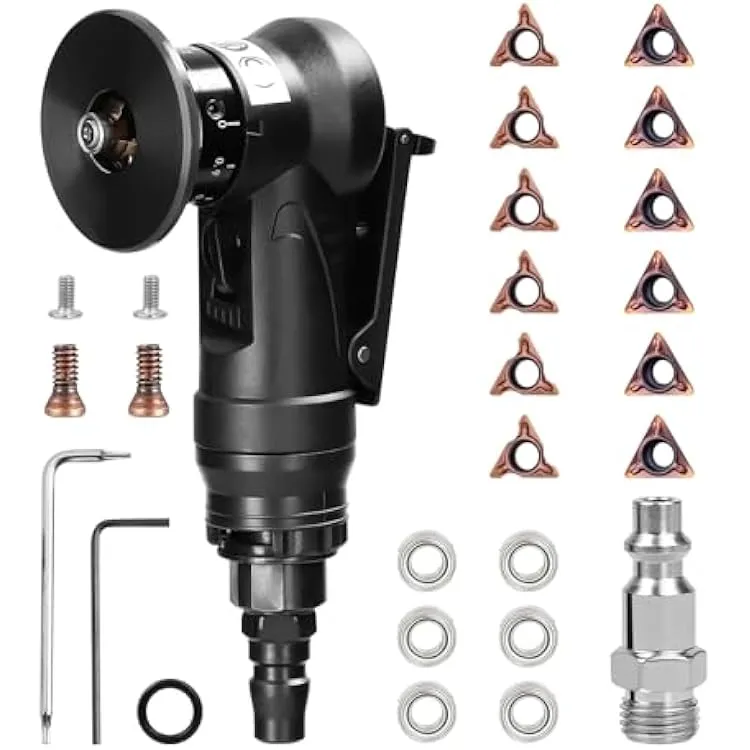 Với thiết kế nhỏ gọn, máy vát mép cầm tay dễ dàng mang theo và thao tác tại công trình hoặc xưởng gia công Với thiết kế nhỏ gọn, máy vát mép cầm tay dễ dàng mang theo và thao tác tại công trình hoặc xưởng gia công