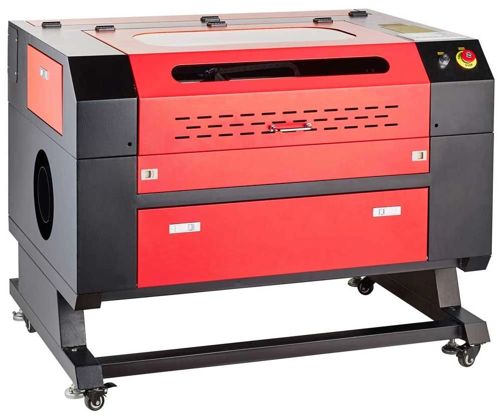 Gia cố thêm các miếng ke góc cho khung nhôm và đặt máy khắc laser trên một tấm đệm cao su để triệt tiêu rung động từ động cơ bước. Gia cố thêm các miếng ke góc cho khung nhôm và đặt máy khắc laser trên một tấm đệm cao su để triệt tiêu rung động từ động cơ bước.