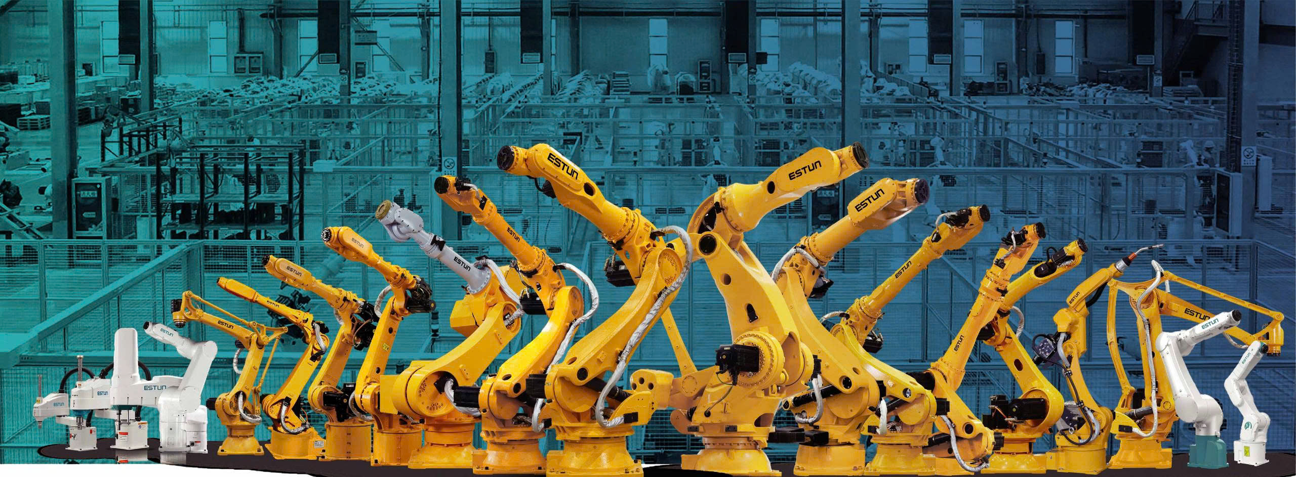 Dây chuyền robot công nghiệp ứng dụng trong giải pháp trạm hàn laser tự động do Automech cung cấp