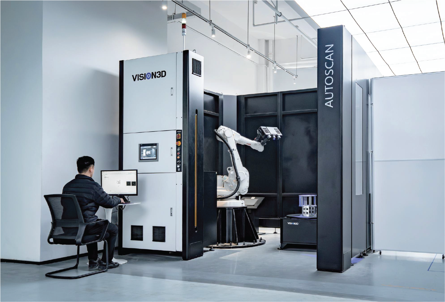 Vision 3D Inspection – Vận Hành Trạm AutoScan Tích Hợp Robot ABB