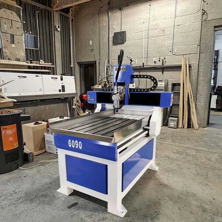 Máy CNC gỗ mini với thiết kế nhỏ gọn cho nhu cầu cắt, khắc và gia công gỗ Máy CNC gỗ mini với thiết kế nhỏ gọn cho nhu cầu cắt, khắc và gia công gỗ