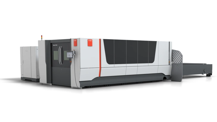 Tổng quan hệ thống máy cắt Bystronic 12kW Fiber Laser