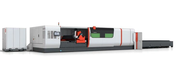 Dây chuyền cắt laser Bystronic 15kW tích hợp hệ thống làm mát