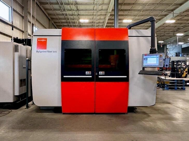 Máy cắt laser Bystronic 20kW BySprint Fiber 3015 chính diện