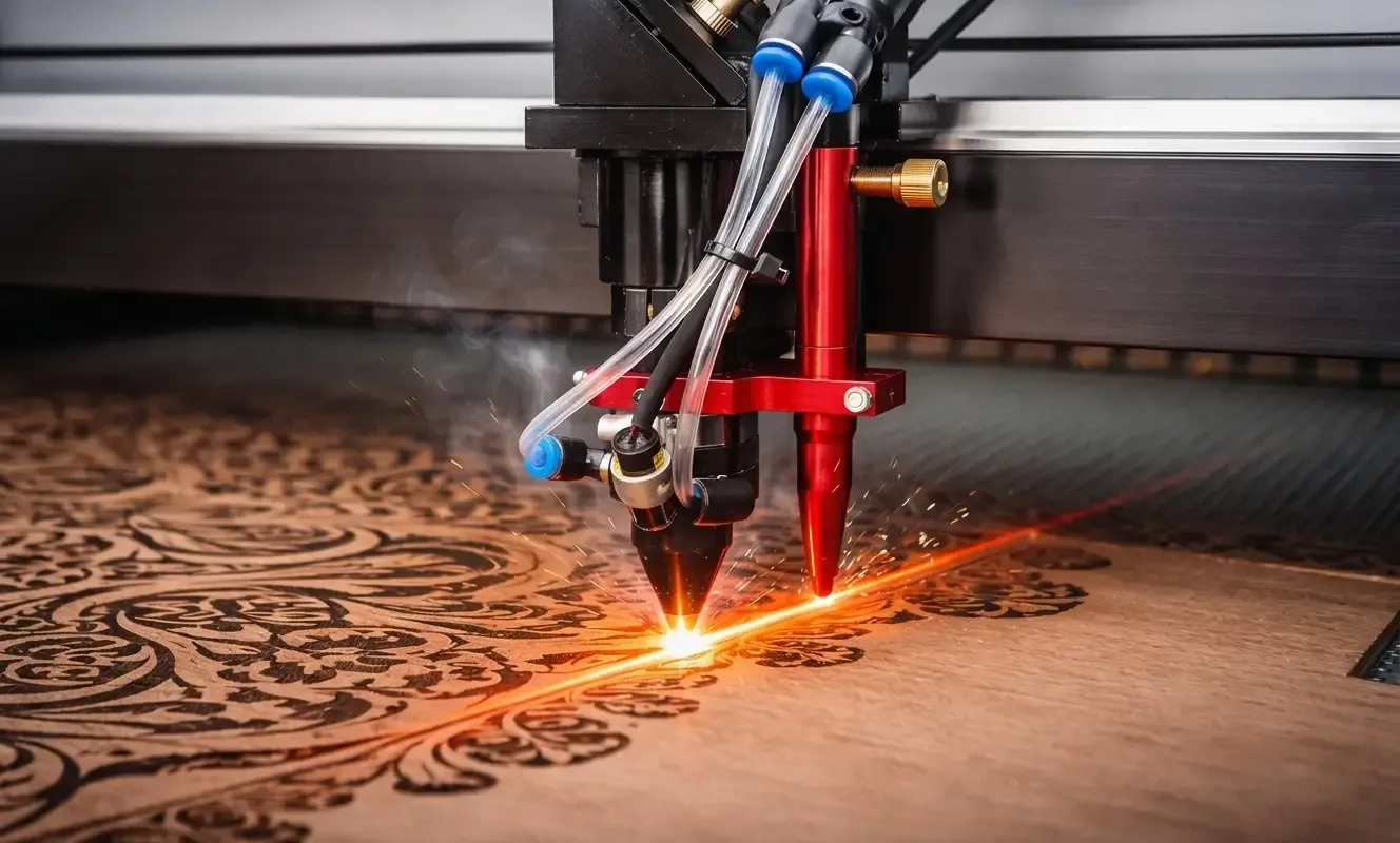 Máy cắt laser CO2 giúp tối ưu quy trình gia công, nâng cao năng suất sản xuất Máy cắt laser CO2 giúp tối ưu quy trình gia công, nâng cao năng suất sản xuất