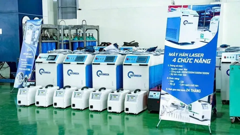 Máy hàn laser Automech đáp ứng đa dạng nhu cầu hàn từ chi tiết kim loại tấm đến kết cấu cơ khí Máy hàn laser Automech đáp ứng đa dạng nhu cầu hàn từ chi tiết kim loại tấm đến kết cấu cơ khí