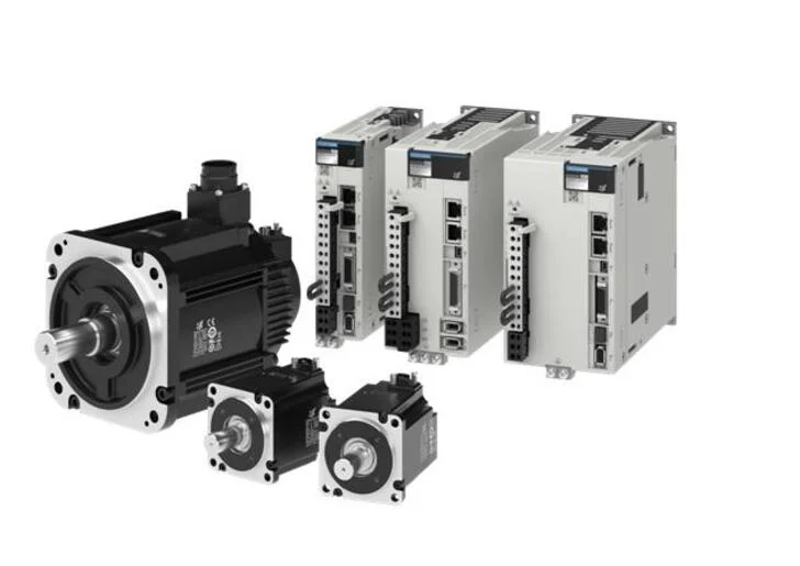 Động cơ Servo, bộ driver và linh kiện điều khiển chuyển động máy cắt laser CNC